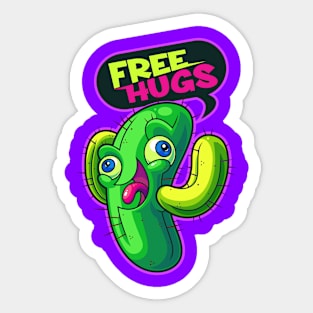 Free Hugs Sticker